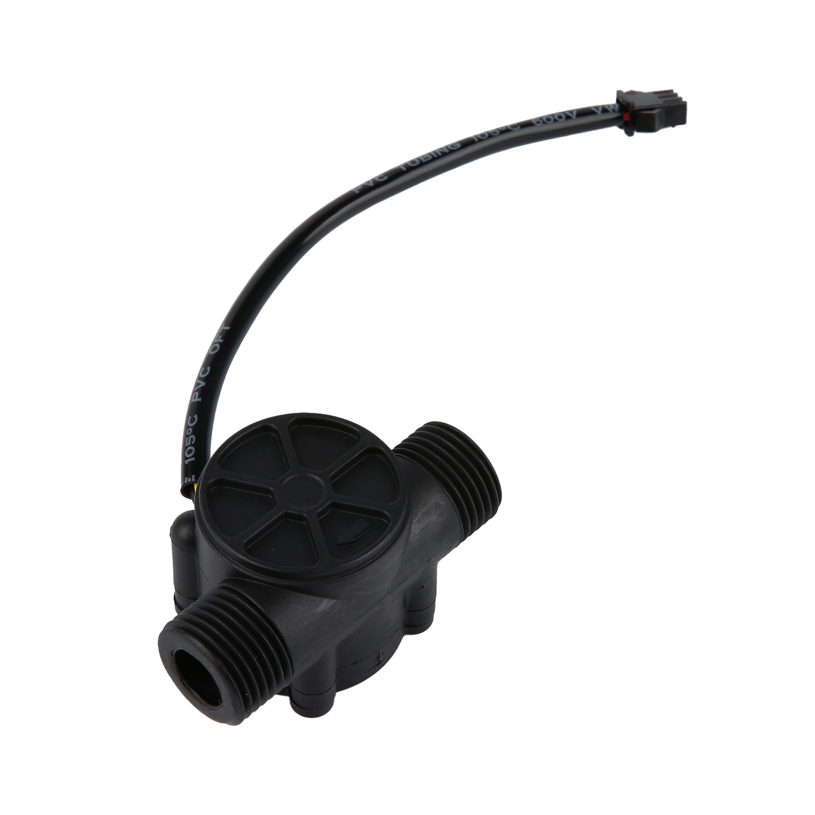 Датчик расхода воды YF-S201 черный 5-24В